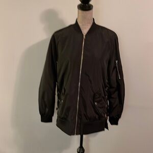 Cavalini Originals New with tags Bomber jacket with ties on each side.